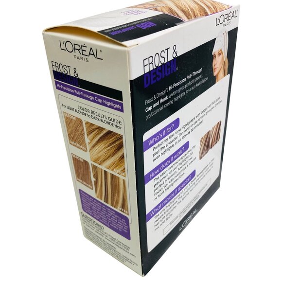 L'Oreal Paris Frost and Design Cap Hair Highlights for Long Hair, H85 Champagne - Picture 4 of 4
